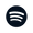 Black Spotify Icon